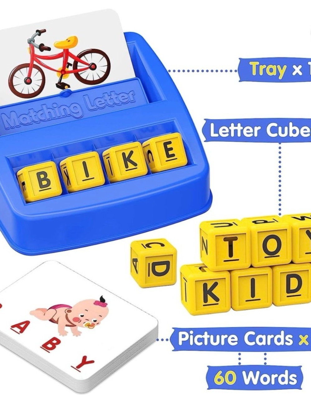Educational Letter Matching Toy for Kids